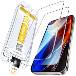 EGV 2-Pack Tempered Glass Screen Protector for Pixel 9