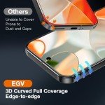 EGV 2-Pack Tempered Glass Screen Protector for Pixel 9
