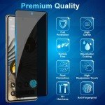 Pixel 7 Pro Privacy Screen Protector and Lens Set