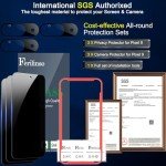Ferilinso Privacy Screen Protector & Camera Lens Set