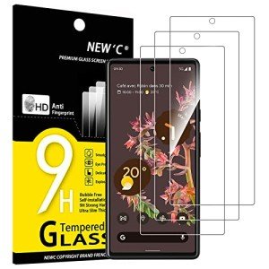 3 Pack Google Pixel 6 Tempered Glass Screen Protectors