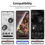 3 Pack Google Pixel 6 Tempered Glass Screen Protectors