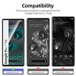 3 Pack Tempered Glass Screen Protector for Google Pixel 6a
