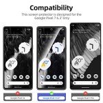 3-Pack Tempered Glass Screen Protector for Google Pixel 7