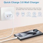 35W USB C Fast Charger for Google Pixel & Samsung