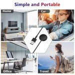 2-Pack USB-A & Type-C Charging Cables for Watches