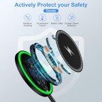 Fast Wireless Charger for Google Pixel & Samsung