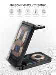 3-in-1 Wireless Charging Station for Google Pixel