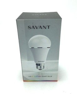 Savant Smart A19 Color LED Light Bulb