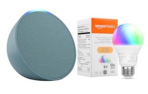 Echo Pop & Smart Color Bulb Bundle