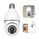 360° 1080P Wi-Fi E27 Bulb Security Camera