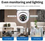 360° 1080P Wi-Fi E27 Bulb Security Camera