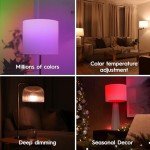 Cync Smart LED Bulbs, Color Changing - 4 Pack
