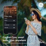 Cync Smart LED Bulbs, Color Changing - 4 Pack