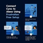 Cync Smart LED Bulbs, Color Changing - 4 Pack