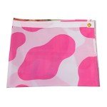 Pink Trump Cow Print Flag With Brass Grommets - Funny Trump Cowboy Hat 3X5 Feet Outdoor Banner Polyester