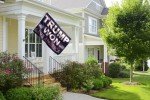 Trump Won USA 45 47th President Save America Flag 6x10FT Trump Supporter Fans Patriotic MAGA Banner Polyester With 3 Brass Grommets Outdoor Indoor (Dark Blue, 6x10ft)