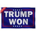SOULBUTY Trump Won Flag 3x5 Ft Double Sided-Trump Flag 2024-Polyester with Brass Grommets