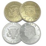 Aizics Mint Donald Trump Collectible Gold Coin (2025 Combo Pack)