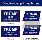Trump 2024 Flag Take America Back, Double Sided 3 Ply Polyester 3x5 Ft with 2 Brass Grommets, 2024 Trump Flag for Outdoor Indoor Decor (s1)