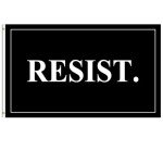 Anti Trump Black Resist Flag 3x5 Feet
