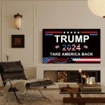 Trump 2024 Take America Back Flags 3x5 Outdoor Made in USA-Trump 2024 Flag for Outside with 2 Brass Grommets UV protection Fade Resistant for Indoor Outdoor