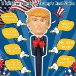 gagift world Trump Merchandise, Talking Trump Pen with Real Voice Funny Gifts for Men Novelty Gifts Unique Gag Gifts for Christmas Birthday Father's Day