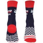 Trump MAGA Socks, Funny President 2024 Patriotic Socks to Wear with Trump shoes, Donald Trump Gag Gifts For Men Women,Trump Merchandise, Trump Was Right About Everything