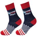 Trump MAGA Socks, Funny President 2024 Patriotic Socks to Wear with Trump shoes, Donald Trump Gag Gifts For Men Women,Trump Merchandise, Trump Was Right About Everything