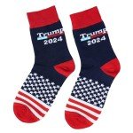 Trump MAGA Socks, Funny President 2024 Patriotic Socks to Wear with Trump shoes, Donald Trump Gag Gifts For Men Women,Trump Merchandise, Trump Was Right About Everything