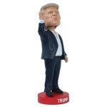Diamond In The Rough Trump Bobblehead - 8 Inch Trump Keep Fighting Fist Pump Bobblehead Merchandise | Trump Bobble Head 2024 | Funny Trump Gifts for Trump Fans | Trump Fight Figure | Trump Merch 2024