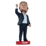 Diamond In The Rough Trump Bobblehead - 8 Inch Trump Keep Fighting Fist Pump Bobblehead Merchandise | Trump Bobble Head 2024 | Funny Trump Gifts for Trump Fans | Trump Fight Figure | Trump Merch 2024