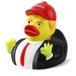 Large Donald Trump Rubber Duck, 3.5 Inch for Jeep Ducking, Bath Toy for Election, 2025 Gifts for Kids Adults, Car Dashboard Decorations