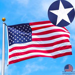 Heavy Duty 3x5 Ft American Flag for Outdoors