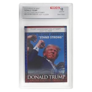 Trump Mugshot Trading Card - Gem Mint 10