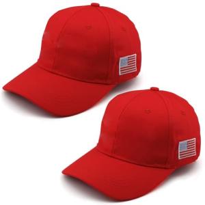 Trump Baseball Cap Set: MAGA & KAG Combo