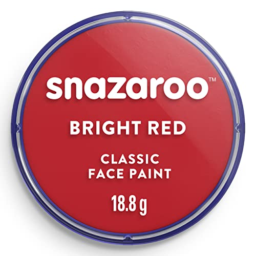 Snazaroo Kinderschminke Hypoallergen Rote Wasserfarbe 18ml