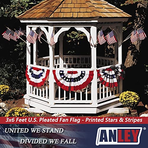 USA Patriotic Fan Flag - 3x6 Feet