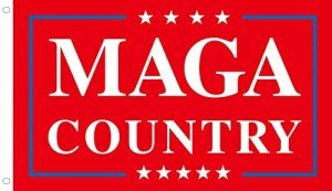 MAGA Country Flag – Trump 2024 Banner - 3x5 Ft