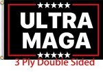 Ultra Maga Trump 2024 Double-Sided Outdoor Flag