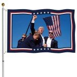 Durable 3x5 Double-Sided Trump Flag for Outdoors