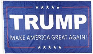MAGA Trump Flag Banner 3x5FT - USA Patriotic