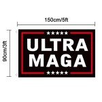 Trump 2024 MAGA Banner Flag - 3x5 Ft
