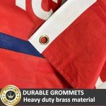 Trump 2024 Double-Sided Outdoor Flag - Red