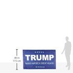 MAGA Trump Flag Banner 3x5FT - USA Patriotic