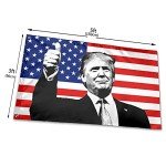 Donald Trump Double-Sided 3x5ft Outdoor Flag