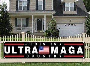 Ultra MAGA Trump Flag Banner for 2024 Election