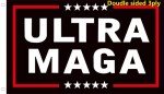 Double-Sided MAGA Flags 3x5 Ft - Trump 2024
