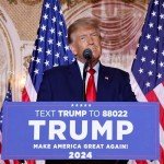 Trump 2024 Double-Sided Outdoor Flag - Red