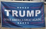 MAGA Trump Flag Banner 3x5FT - USA Patriotic